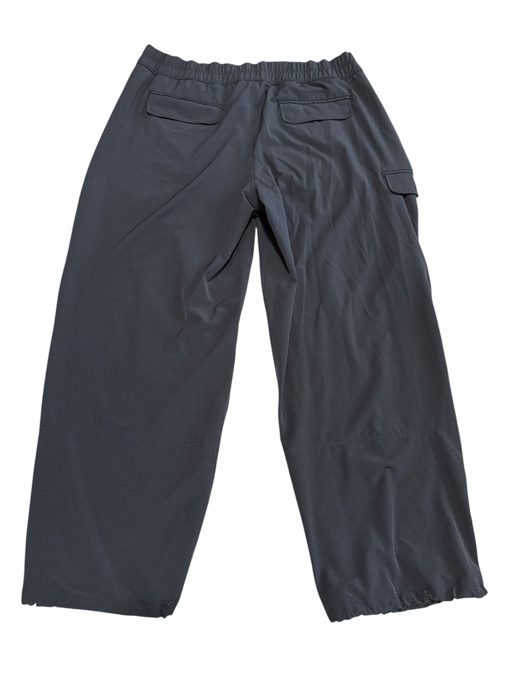 Athleta Women's Boundless Low Rise Cargo Pants Bungee Ankle | Black | Large - Picture 4 of 8